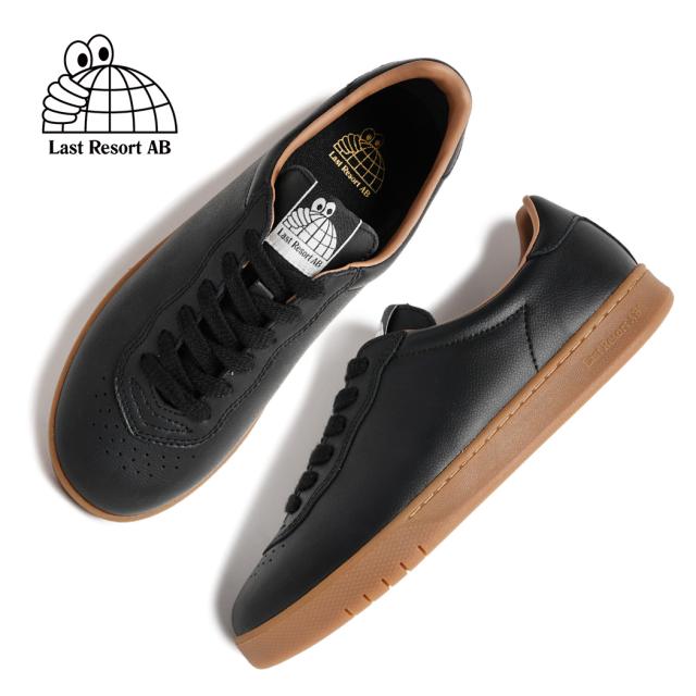 LAST RESORT AB ラストリゾート CM003 スニーカー BLACK/GUM ( ブラック 黒 ガムソール ラバーソール 革靴 メンズ レディース レザースニーカー CM003BLG )