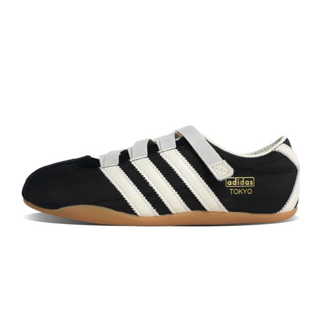 adidas アディダス TOKYO MJ トーキョー MJ スニーカー CORE BLACK ( ブラック 黒 メリージェーン レディース ウィメンズ 薄底 東京 ベルクロ JR4790 )_1