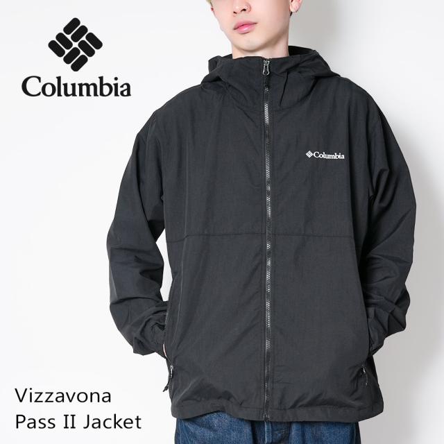 Columbia コロンビア ヴィザヴォナパス ナイロン ジャケット Vizzavona Pass II Jacket BLACK ブラック 黒 アウター 防寒 アウトドア メンズ XE9226-010
