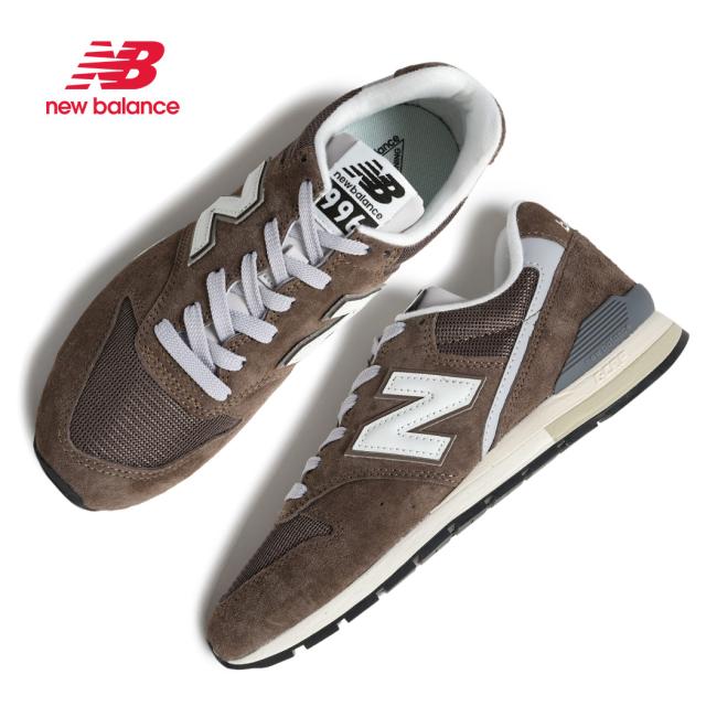 NEW BALANCE ニューバランス 996 スニーカー U9964M9 BROWN ( 茶色 ブラウン ローカット スエード NB 574 メンズ レディース ウィメンズ )