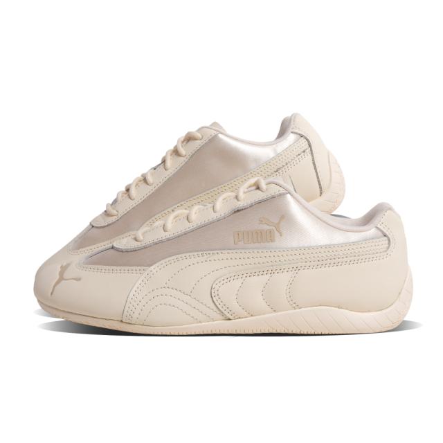 PUMA プーマ 薄底 レザー SPEEDCAT FEMME スピードキャット ファム スニーカー FORESTED IVORY ドライビングシューズ Y2K 白 レディース 405835-01_5