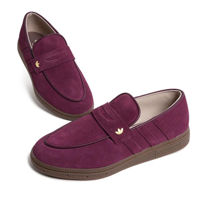adidas アディダス ハンドボール スペツィアル ローファー スニーカー HANDBALL SPEZIAL LOAFER MAROON スエード ガムソール メンズ レディース KK2780_1
