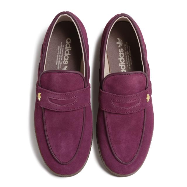 adidas アディダス ハンドボール スペツィアル ローファー スニーカー HANDBALL SPEZIAL LOAFER MAROON スエード ガムソール メンズ レディース KK2780_2