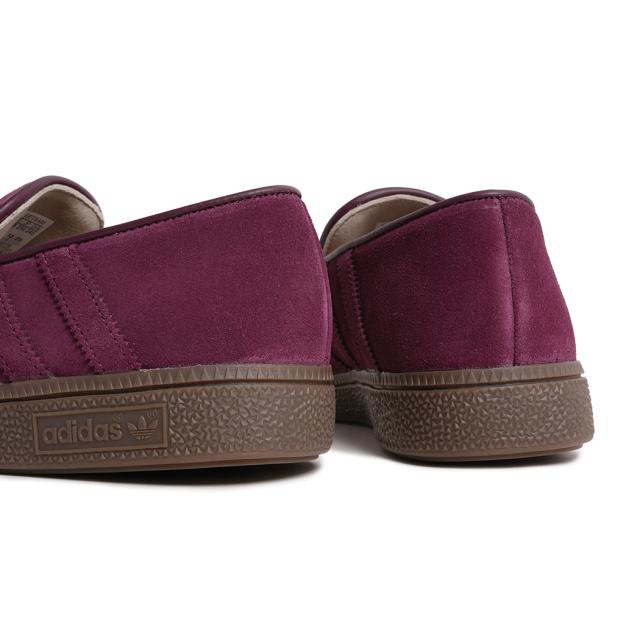 adidas アディダス ハンドボール スペツィアル ローファー スニーカー HANDBALL SPEZIAL LOAFER MAROON スエード ガムソール メンズ レディース KK2780_3