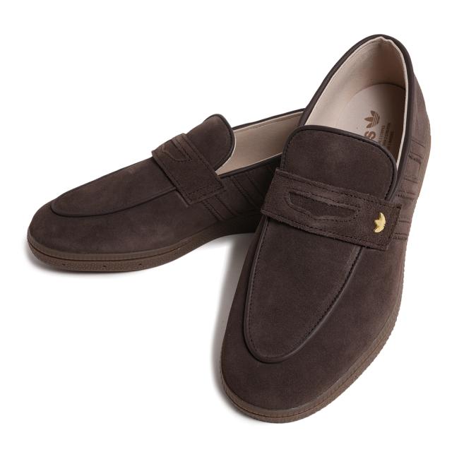 adidas アディダス ハンドボール スペツィアル ローファー スニーカー HANDBALL SPEZIAL LOAFER COFFEE スエード ガムソール メンズ レディース KJ2533_5