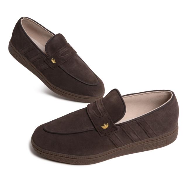 adidas アディダス ハンドボール スペツィアル ローファー スニーカー HANDBALL SPEZIAL LOAFER COFFEE スエード ガムソール メンズ レディース KJ2533_6
