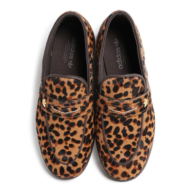 adidas アディダス ハンドボール スペツィアル ローファー スニーカー HANDBALL SPEZIAL LOAFER LEOPARD ヘア ハラコ ガムソール メンズ レディース KJ2526_2