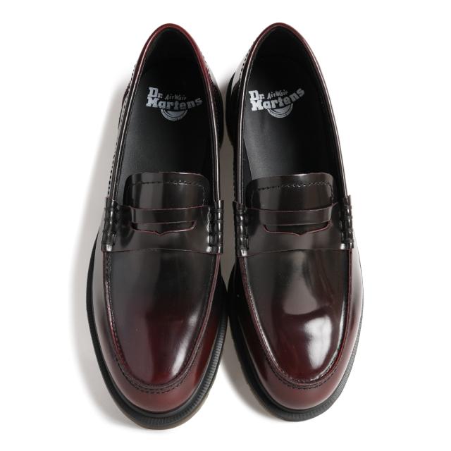 Dr.Martens ドクターマーチン MAYFARE メイフェア ペニー ローファー 革靴 LOAFER CHERRY RED コインローファー レザー ドレス メンズ レディース 42847600_2