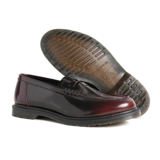 Dr.Martens ドクターマーチン MAYFARE メイフェア ペニー ローファー 革靴 LOAFER CHERRY RED コインローファー レザー ドレス メンズ レディース 42847600_6