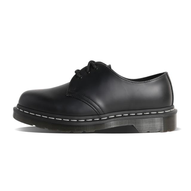 Dr.Martens ドクターマーチン 1461 3HOLE ホワイトステッチ 3ホール レザー ダービー シューズ 革靴 WHITE STITCH BLACK ブーツ レースアップ 24757001_1