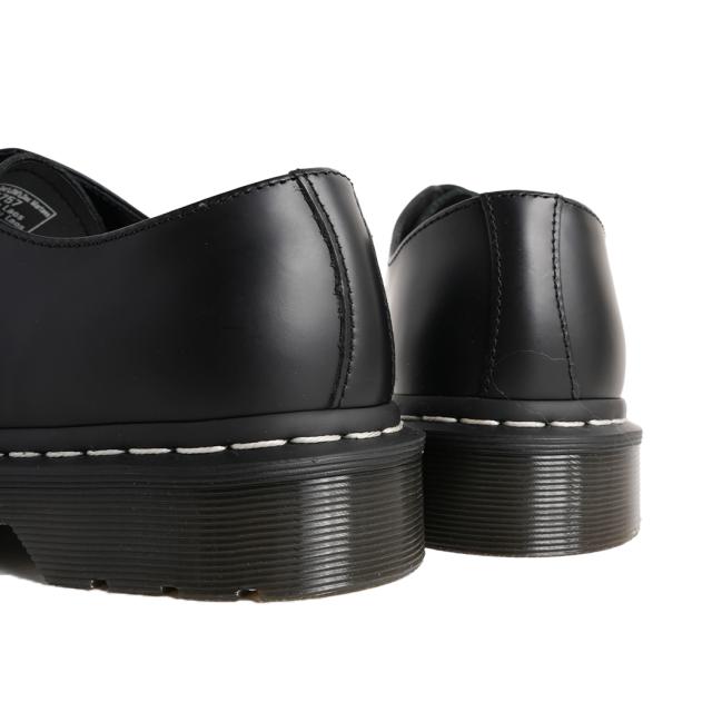 Dr.Martens ドクターマーチン 1461 3HOLE ホワイトステッチ 3ホール レザー ダービー シューズ 革靴 WHITE STITCH BLACK ブーツ レースアップ 24757001_3