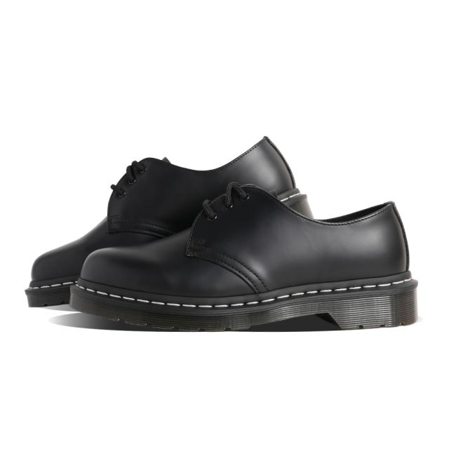 Dr.Martens ドクターマーチン 1461 3HOLE ホワイトステッチ 3ホール レザー ダービー シューズ 革靴 WHITE STITCH BLACK ブーツ レースアップ 24757001_8