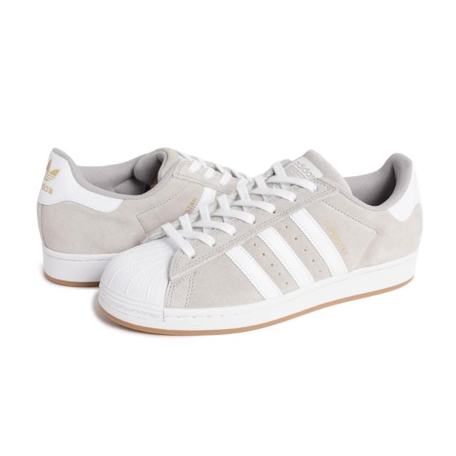 adidas アディダス SUPERSTAR ADV スーパースター スケート スニーカー CLEAR GRANITE CLOUD WHITE グレー ホワイト 白 SKATE メンズ KI5733