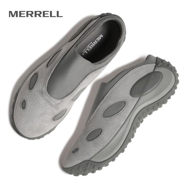 MERRELL メレル M JUNGLE TREK MULE メンズ ジャングル トレック ミュール サンダル スニーカー RIDGEWAY ( グレー 灰色 スエード J00003379 )
