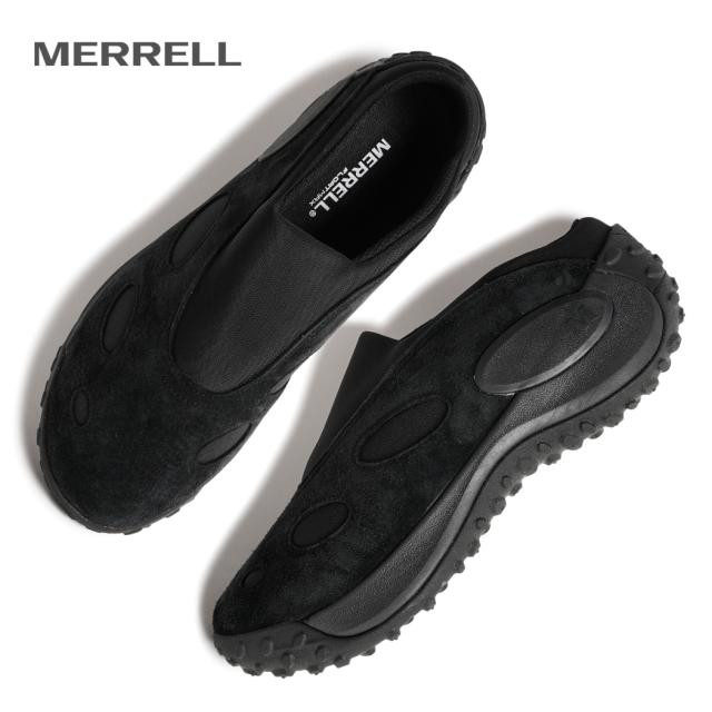 MERRELL メレル M JUNGLE TREK MULE メンズ ジャングル トレック ミュール サンダル スニーカー BLACK ( ブラック 黒 スエード J00003377 )