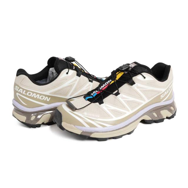 SALOMON サロモン XT-6 GTX ゴアテックス スニーカー EUCALYPTUS SILVER SAGE COSMIC SKY ( GORE-TEX ベージュ レディース L49202300 )_6