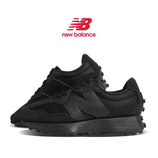 NEW BALANCE ニューバランス 327 MS327CTB スニーカー TRIPLE BLACK トリプルブラック オールブラック ブラック 黒 NB スエード レザー メンズ レディース