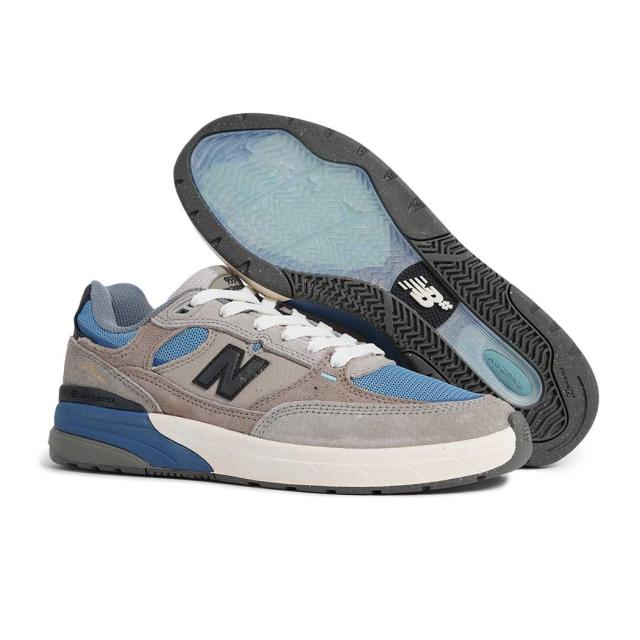 NEW BALANCE ニューバランス ヌメリック 933 スニーカー NUMERIC Andrew Reynolds UN933ASB MUSHROOM STILL WATER ベージュ 水色