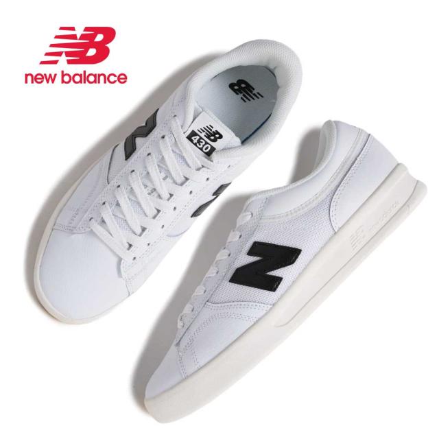 NEW BALANCE ニューバランス ヌメリック 430 スニーカー NUMERIC UN430FWG BLACK NB 103 WHITE ( 黒 白 メンズ スケート SKATE )