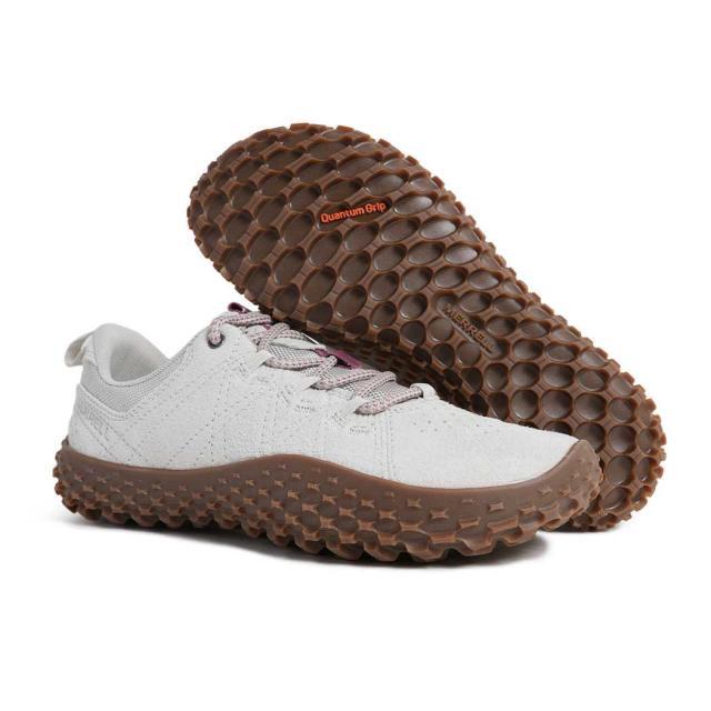 MERRELL メレル W WRAPT ウィメンズ ラプト スニーカー BIRCH ( 白 ホワイト ベージュ ベアフットシューズ ハイキング アウトドア レディース 裸足感覚 J036004 )_5