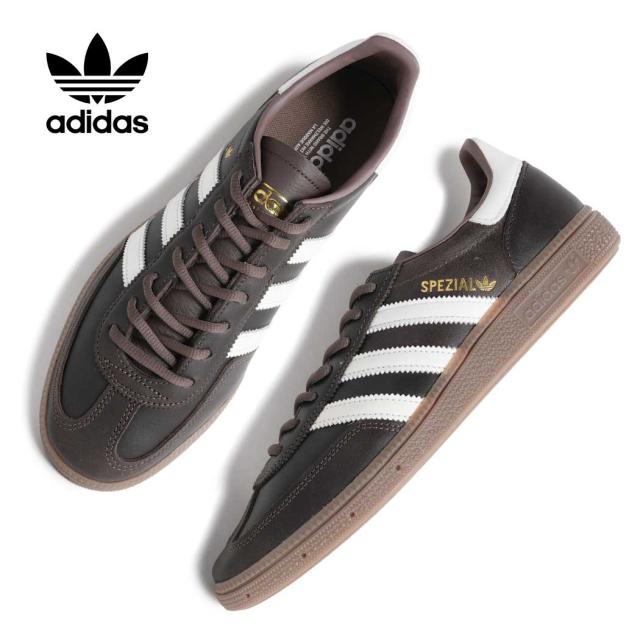 adidas アディダス ハンドボール スペツィアル スニーカー HANDBALL SPEZIAL BROWN LEATHER 茶色 ブラウン レザー メンズ レディース ウィメンズ KI8581