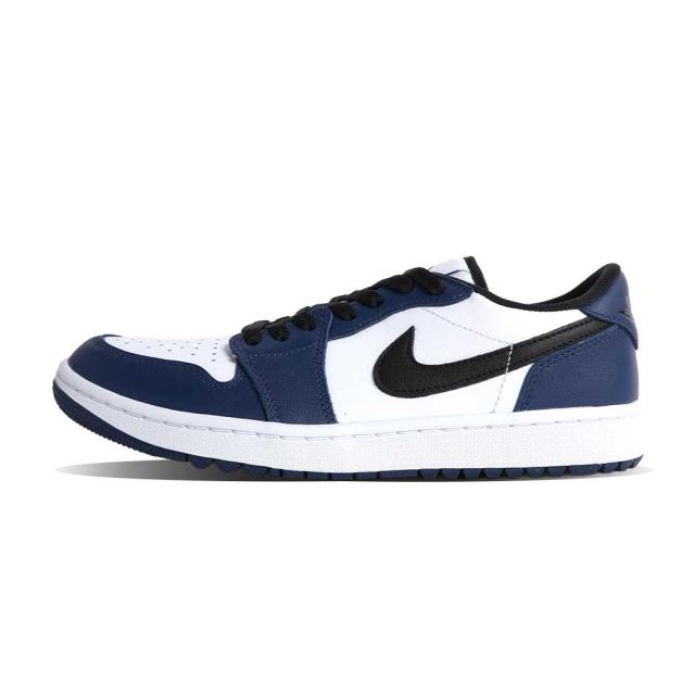NIKE ナイキ AIR JORDAN 1 LOW GOLF エア ジョーダン ハイ ゴルフ スニーカー MIDNIGHT NAVY ( ネイビー レザー AJ1 メンズ DD9315-104 )
