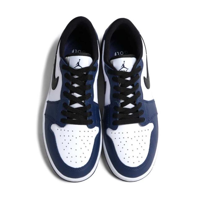 NIKE ナイキ AIR JORDAN 1 LOW GOLF エア ジョーダン ハイ ゴルフ スニーカー MIDNIGHT NAVY ( ネイビー レザー AJ1 メンズ DD9315-104 )