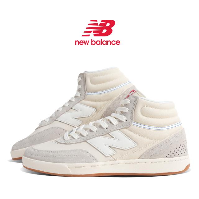NEW BALANCE NUMERIC ニューバランス ヌメリック 440 ハイカット スニーカー UN440HTW TIMBERWOLF WHITE NB 白 ベージュ スケート SKATE メンズ