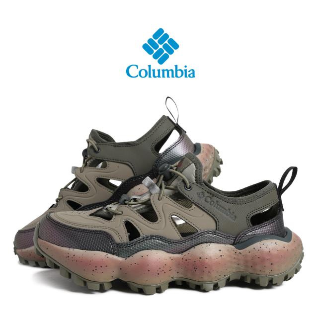 Columbia コロンビア スライブ リバイブ シャンダル サンダル THRIVE REVIVE SHANDAL SANDAL STONE GREEN DARK MOSS YL7787-397