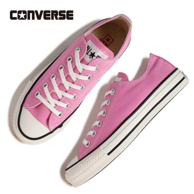 CONVERSE コンバース キャンバス オールスター ローカット スニーカー CANVAS ALL STAR J OX FONDANT PINK 日本製 ピンク メンズ レディース 31318310