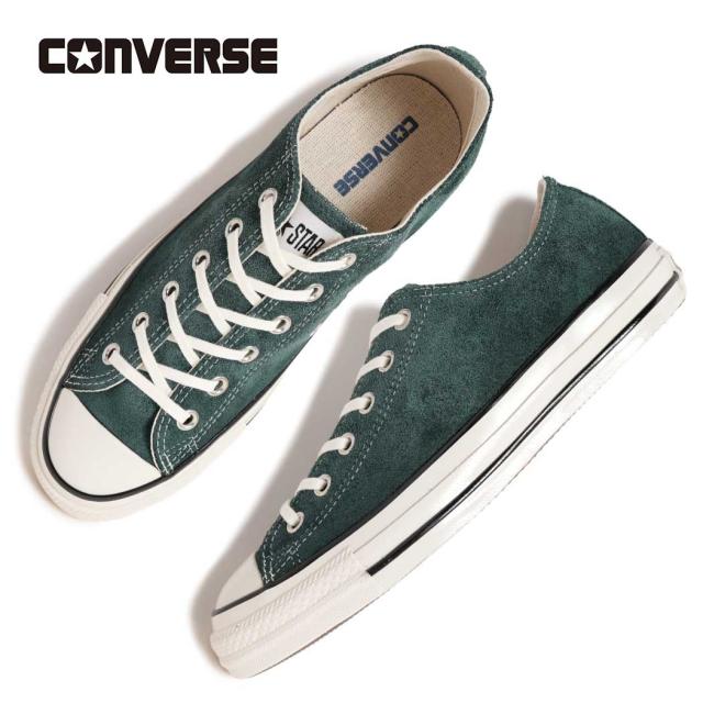 CONVERSE コンバース オールスター エイジド スニーカー ALL STAR AGED WS OX IVY GREEN ( ローテク 緑 スエード メンズ レディース 31318050 )
