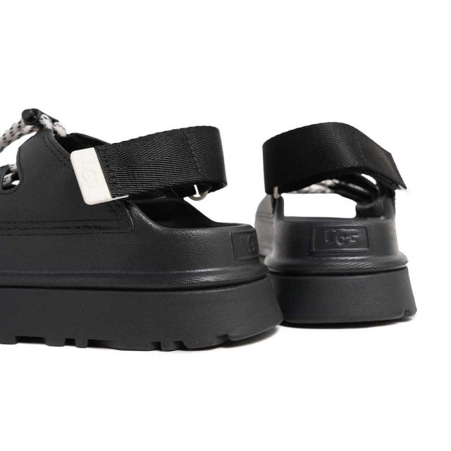 UGG アグ ゴールデン グロウ トグル サンダル GOLDEN GLOW TOGGLE BLACK ブラック 黒 厚底 レースアップ ラバー レディース ウィメンズ 1179370-BLK_4