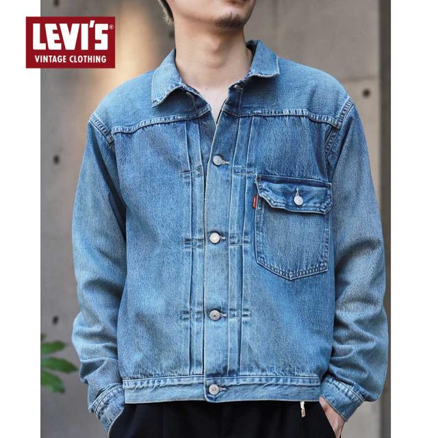 LEVI'S VINTAGE CLOTHING リーバイス デニム ジャケット Gジャン 1936 TYPE I TRACKER JACKET INDIGO ウォッシュド 1st 70506-0030