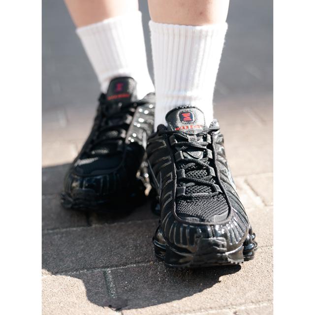NIKE ナイキ ウィメンズ ショックス スニーカー W SHOX TL Black and