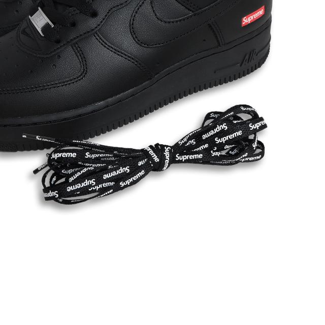 NIKE AIR FORCE 1 LOW / SUPREME BLACK × RED ナイキ エアフォース 1 シュプリーム スニーカー ( 黒 ブラック メンズ CU9225-001 )_10