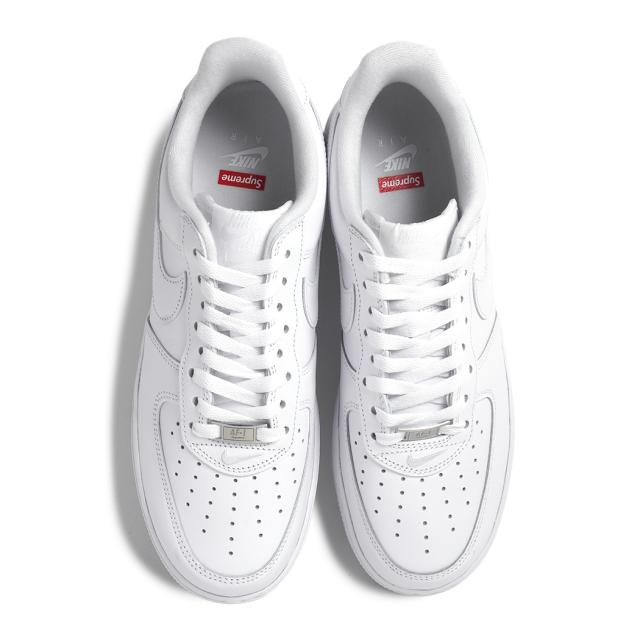 NIKE AIR FORCE 1 LOW / SUPREME WHITE × RED ナイキ エアフォース 1 シュプリーム スニーカー ( 白 ホワイト メンズ CU9225-100 )_4
