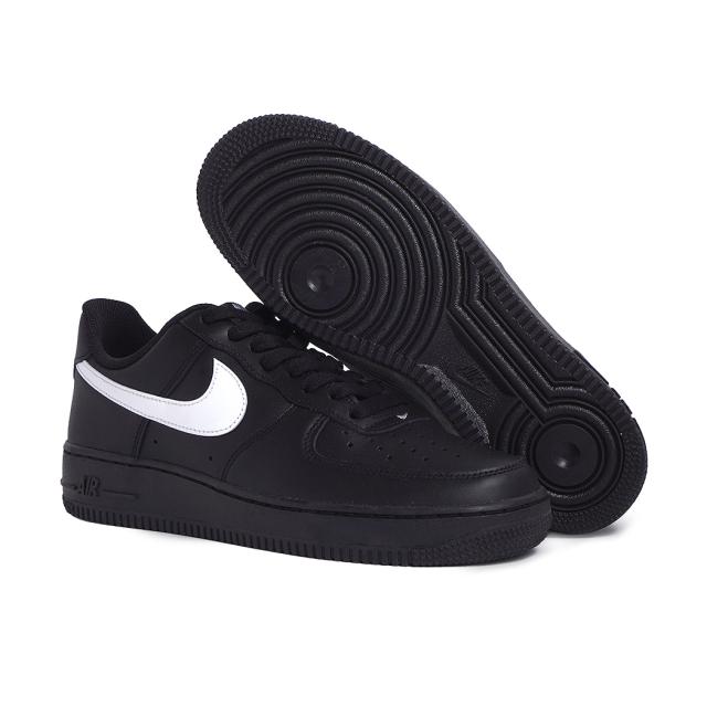 NIKE AIR FORCE 1 07 MONO BLACK ナイキ エアフォース スニーカー ( 黒