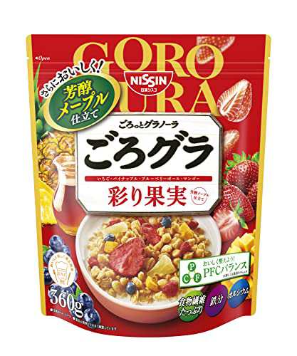 日清シスコ ごろグラ 彩り果実 360g×6袋