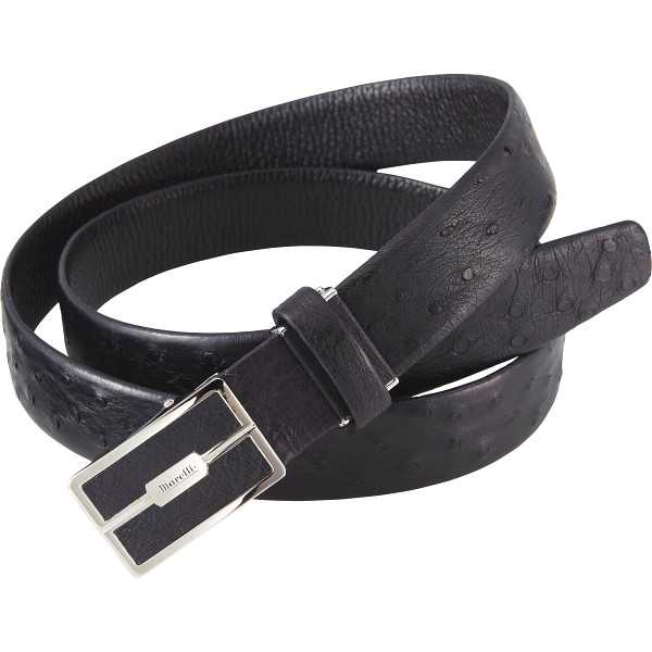 【送料無料】オーストリッチベルト ブラック＜ＭＢ２０７３０ＢＫ＞の通販は