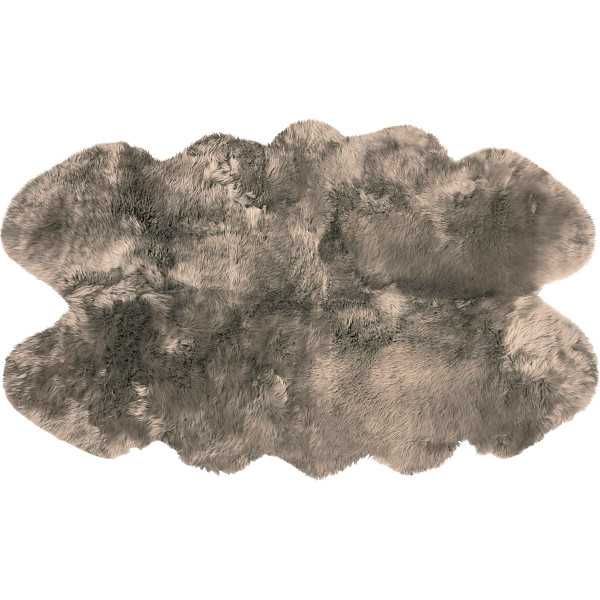【送料無料/直送】|洗えるムートン長毛ラグ|６３３２３５ＢＯの通販は