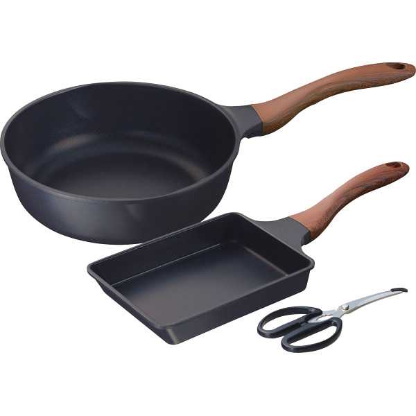 【送料無料】|エヌトーン　ＩＨ対応玉子焼・深型フライパン２４ｃｍセット（ツール付）|ＭＢ−１４６０ 12,474円