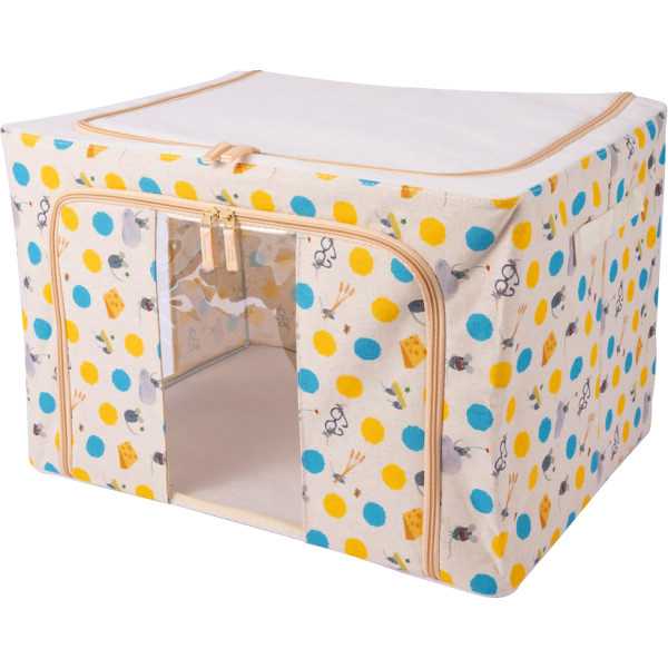 【送料無料/直送】|レオレオニ　窓付き収納ボックス　４個セット|ＥＦＬ−ＳＲ０１Ｆ＊４の通販は 9,106円