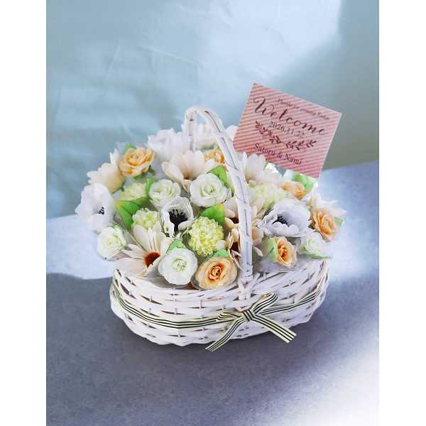 【送料無料】ホワイトバスケット 36個セットの通販は