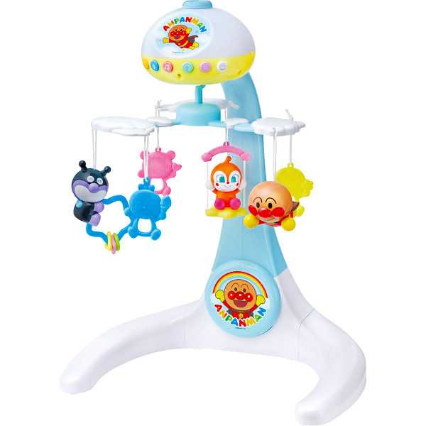 【送料無料】アンパンマン　赤ちゃん泣き止ませサウンド付き　すやすやプロジェクション付きメリーの通販は 10,278円