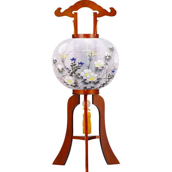 【送料無料/直送】大内行灯　けやき調１０号　平安の通販は 32,175円