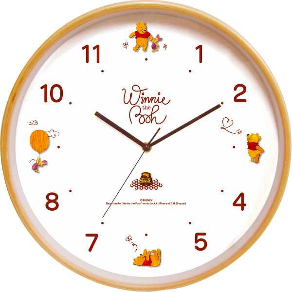 【送料無料】ディズニー　ウッドパーツクロックの通販は 6,819円