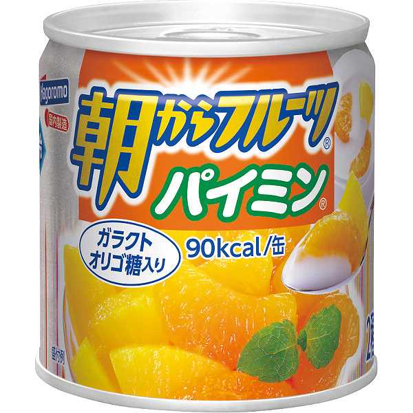 【送料無料】|はごろも　朝からフルーツパイミン（２４缶）|   防災グッズ 避難用品 備蓄 用品 地震 災害 保存食 保存水の通販は 5,407円