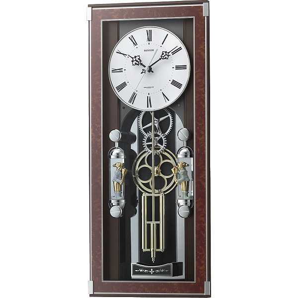 【送料無料】|リズム メロディ電波からくり掛時計（３０曲入）| からくり掛時計/プレゼント 誕生日祝い 御祝い 出産内祝い 内祝い お返し 快気祝い 新築内祝い 引き出物