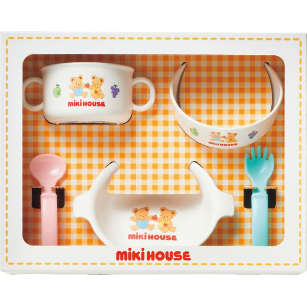 【送料無料】ミキハウス　テーブルウェアセット