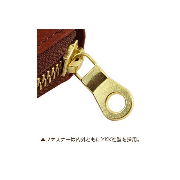 アジリティ ラウンドファスナー長財布 バゲット ヤク/たて型 軽くて